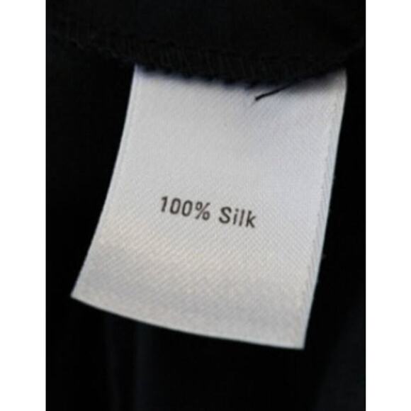 Semantiks 100% Silk Long Sleeve Blouse XL Ladies - Picture 4 of 4